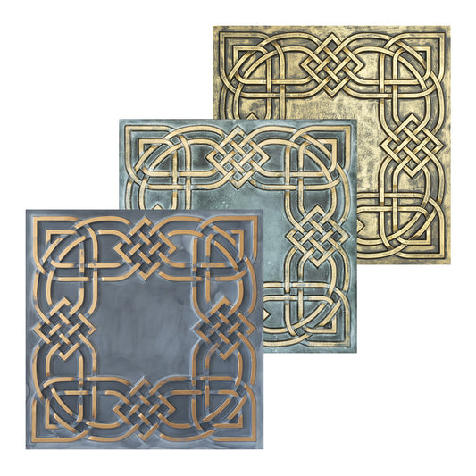 10tiles/lot Glue-Up Ceiling Tiles for Kitchen Renovations, Coffee Shops and Light-Luxury Spaces PL61