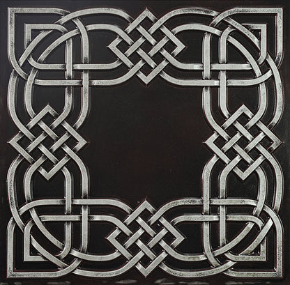 PAINTSDECOR PL61 Traditional silver ceiling tiles