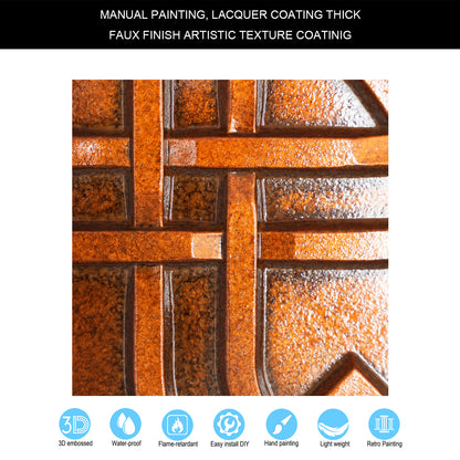 10tiles/lot  Drop-In Decorative Tin Tiles for Hotels, Villas and Modern Office Buildings PL61