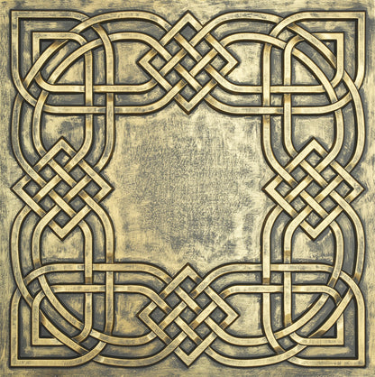 PAINTSDECOR PL61 Ancient gold ceiling tiles