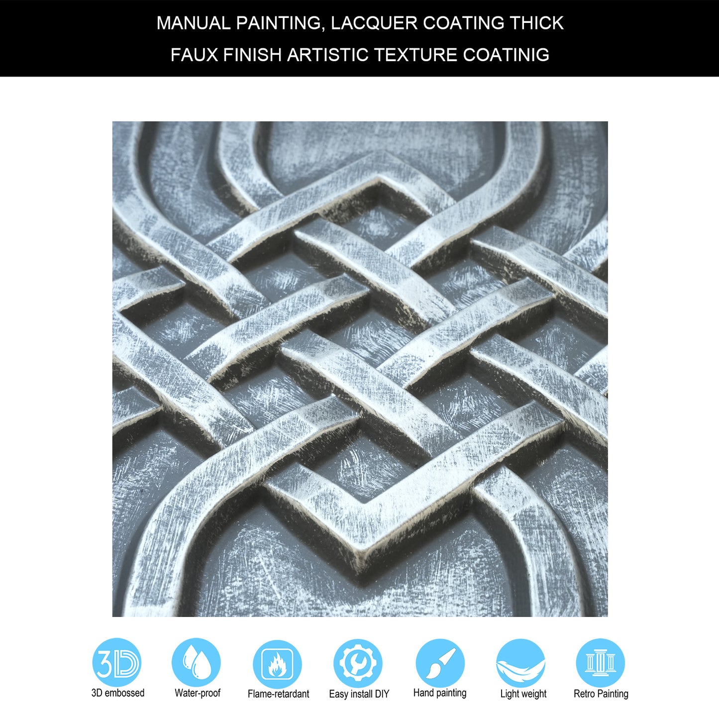 10tiles/lot Decorative Tin Ceiling Tiles for Upscale Restaurants, Coffee Shops and Boutique Hotels PL61