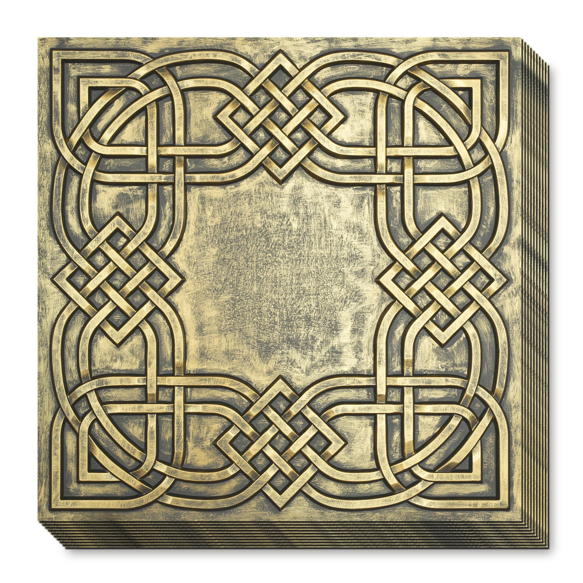 PAINTSDECOR PL61 Ancient gold ceiling tiles