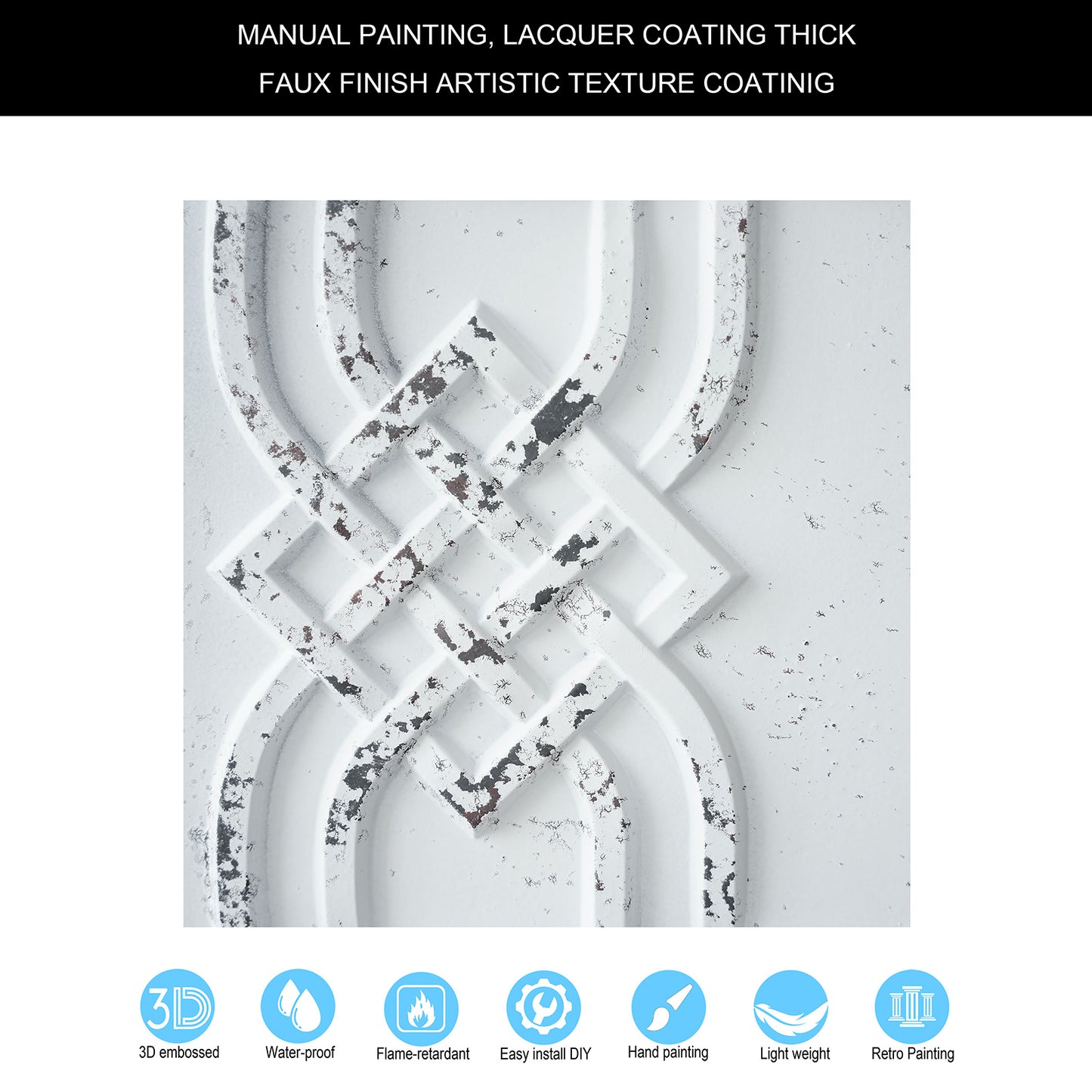 10tiles/lot Artistic Ceiling Tiles for Book Cafés, Literary Shops and Cultural Retail Spaces PL61