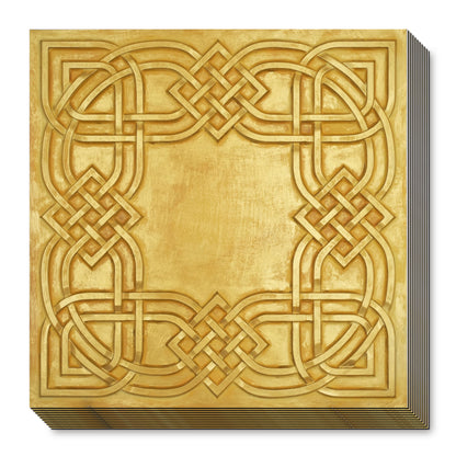 PAINTSDECOR PL61 Golden ceiling tiles