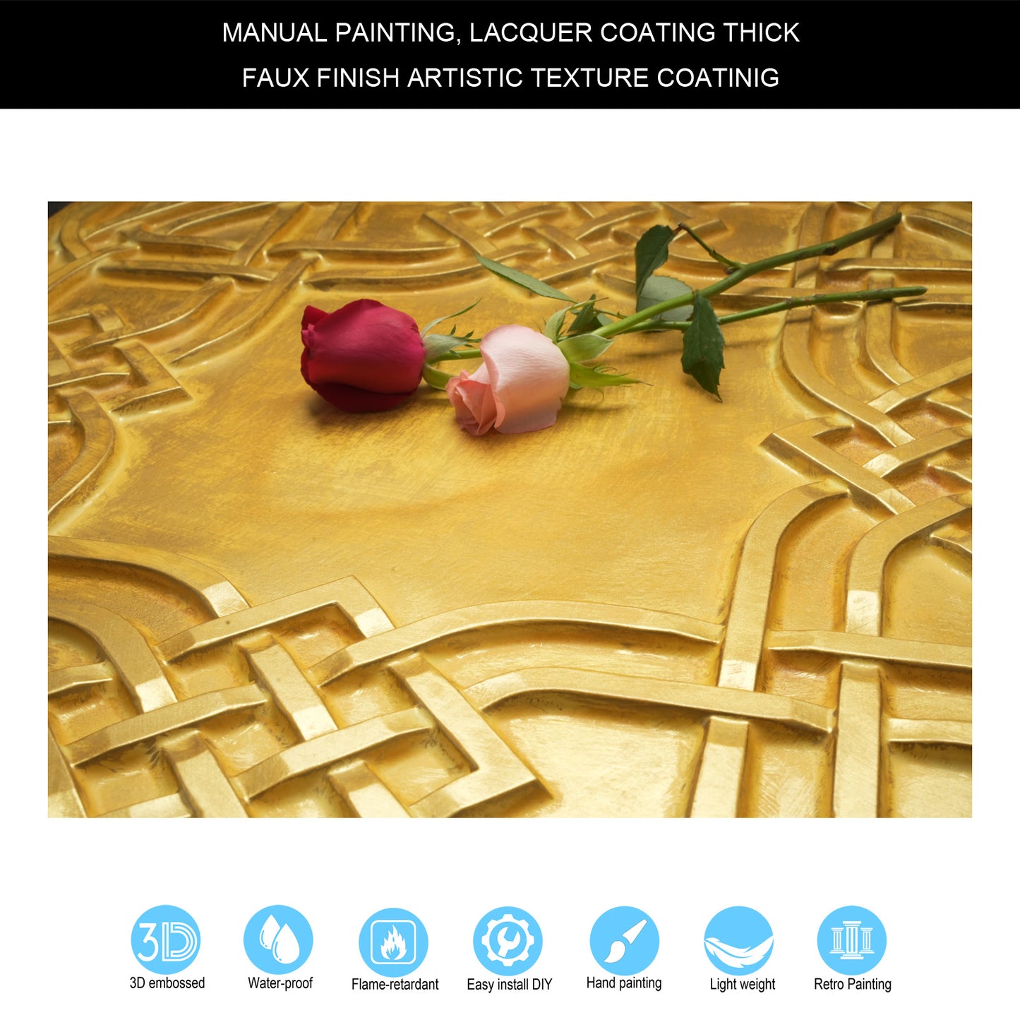 10tiles/lot  Drop-In Decorative Tin Tiles for Hotels, Villas and Modern Office Buildings PL61