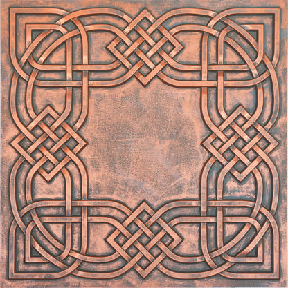 PAINTSDECOR PL61 Rustic copper ceiling tiles