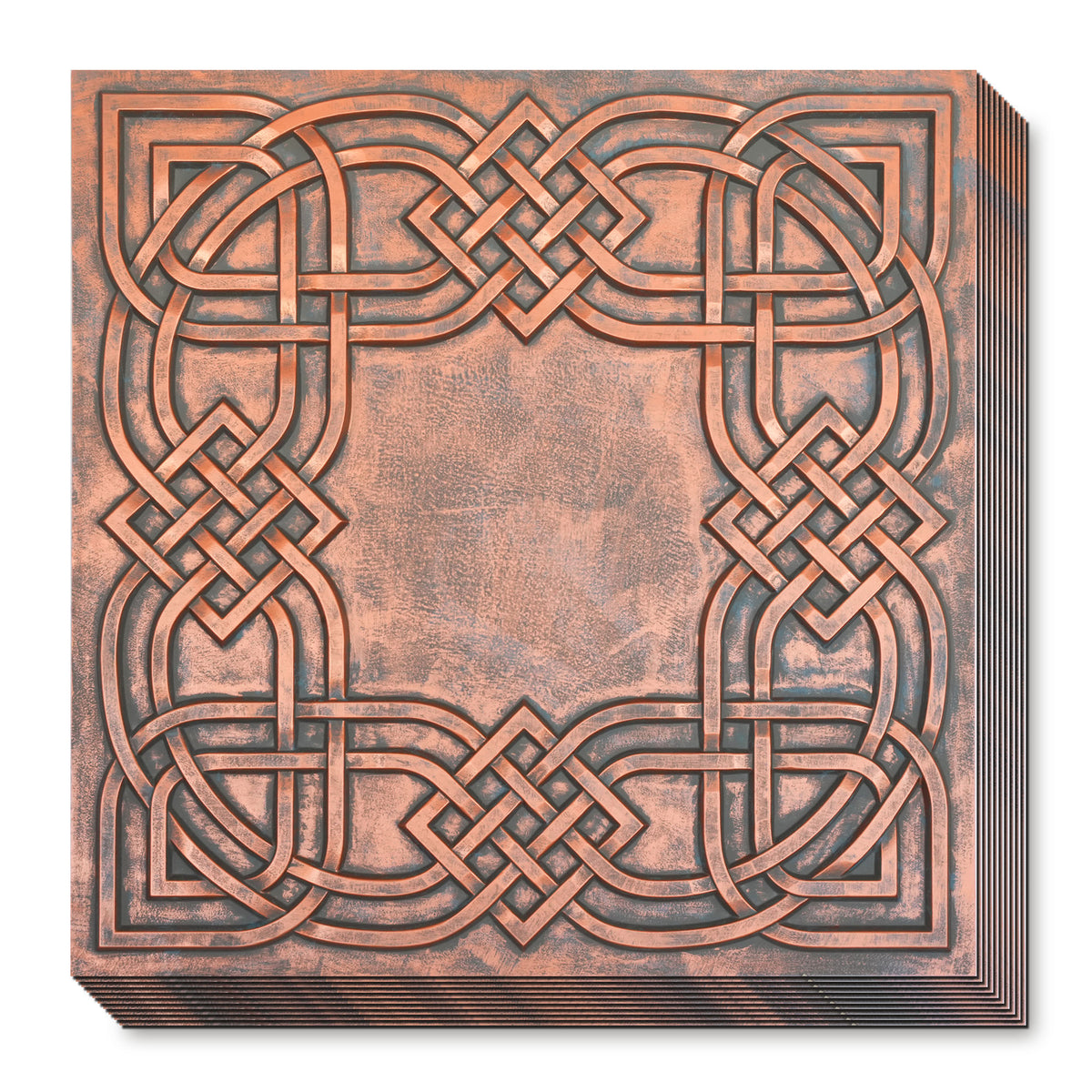 PAINTSDECOR PL61 Rustic copper ceiling tiles