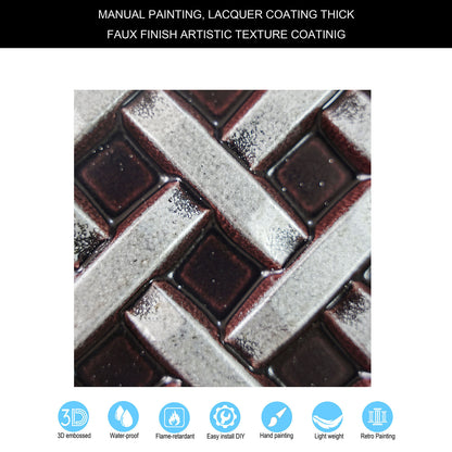 10tiles/lot Decorative Ceiling Tiles for Luxury Hotels, Villas, Salons and High-End Interiors PL61