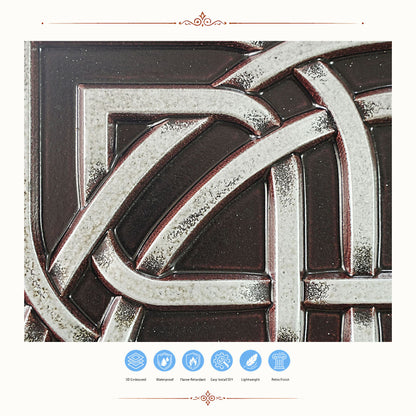 PAINTSDECOR PL61 Traditional silver ceiling tiles