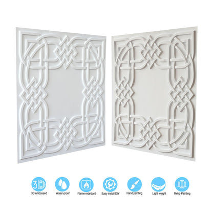 10tiles/lot Artistic Ceiling Tiles for Book Cafés, Literary Shops and Cultural Retail Spaces PL61