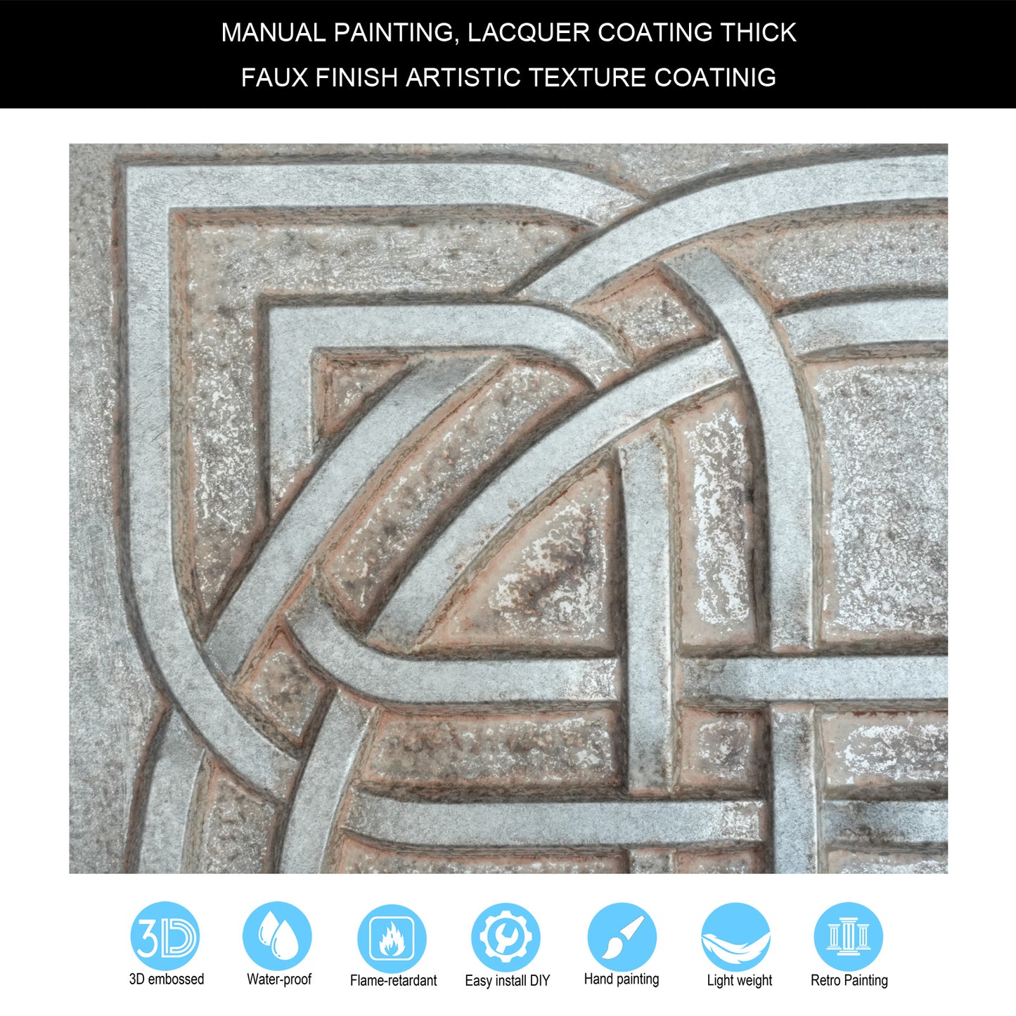 10tiles/lot Decorative Tin Ceiling Tiles for Upscale Restaurants, Coffee Shops and Boutique Hotels PL61