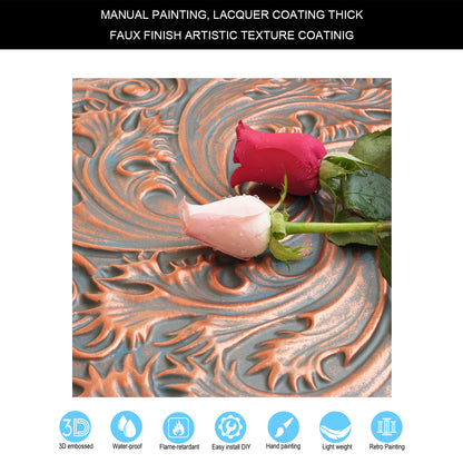 10tiles/lot Tin Ceiling Tiles for Book Cafés, Literary Stores and Creative Cultural Spaces PL62