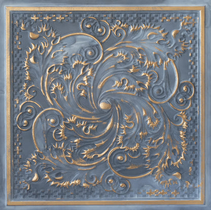 10tiles/lot Drop-In Tin Ceiling Tiles for Restaurants, Bars, Meeting Rooms and Retail Spaces PL62