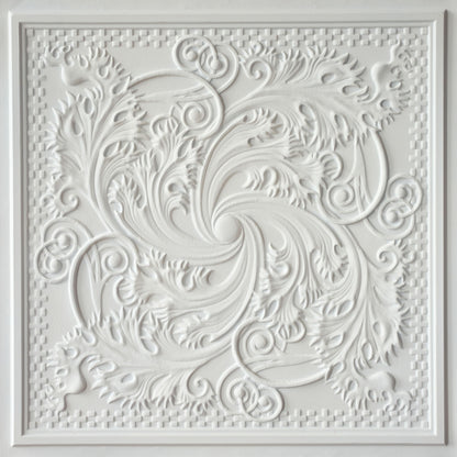 10tiles/lot Distressed Faux Tin Ceiling Tiles for Industrial Cafés, Craft Workshops and Retro Interiors PL62