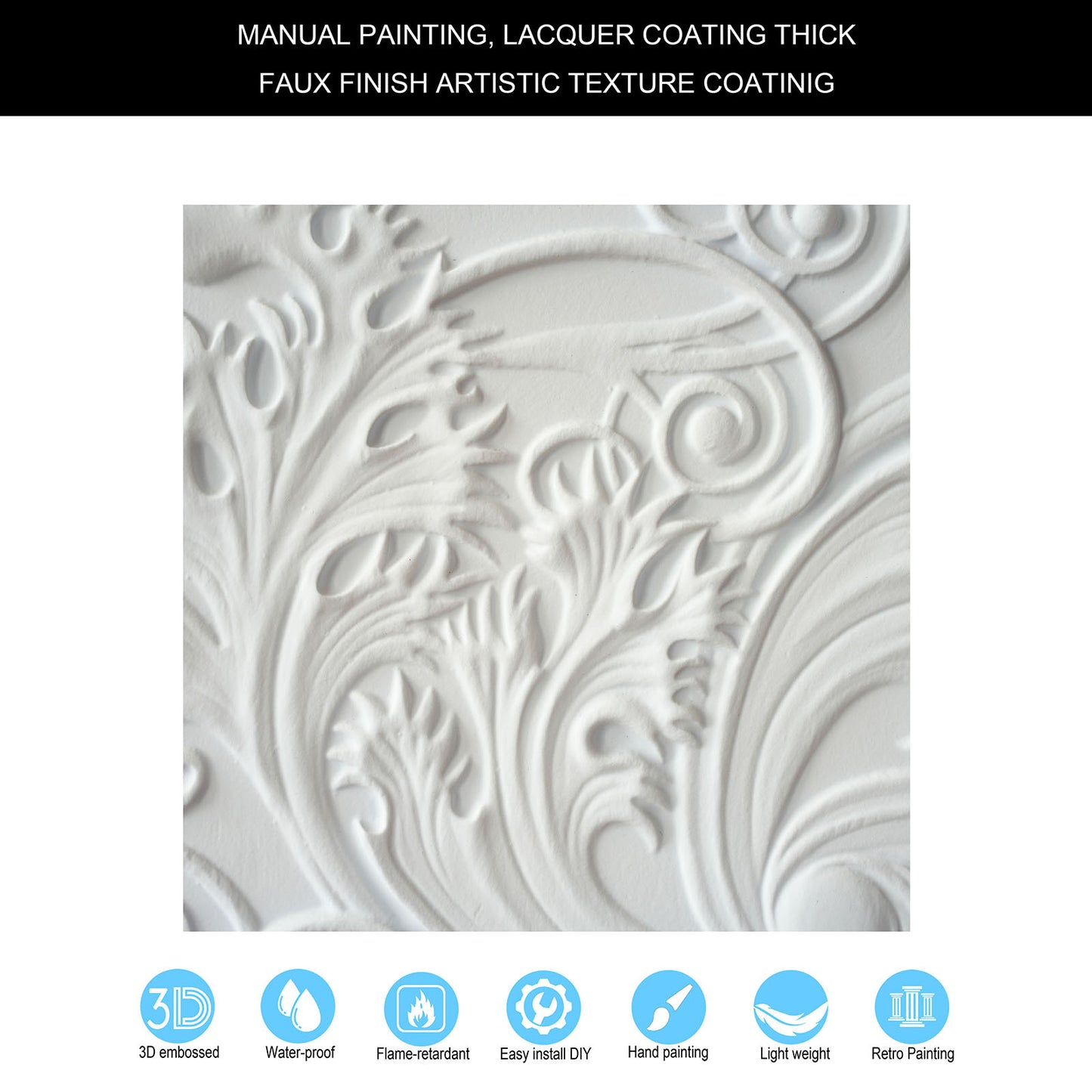 10tiles/lot Distressed Faux Tin Ceiling Tiles for Industrial Cafés, Craft Workshops and Retro Interiors PL62