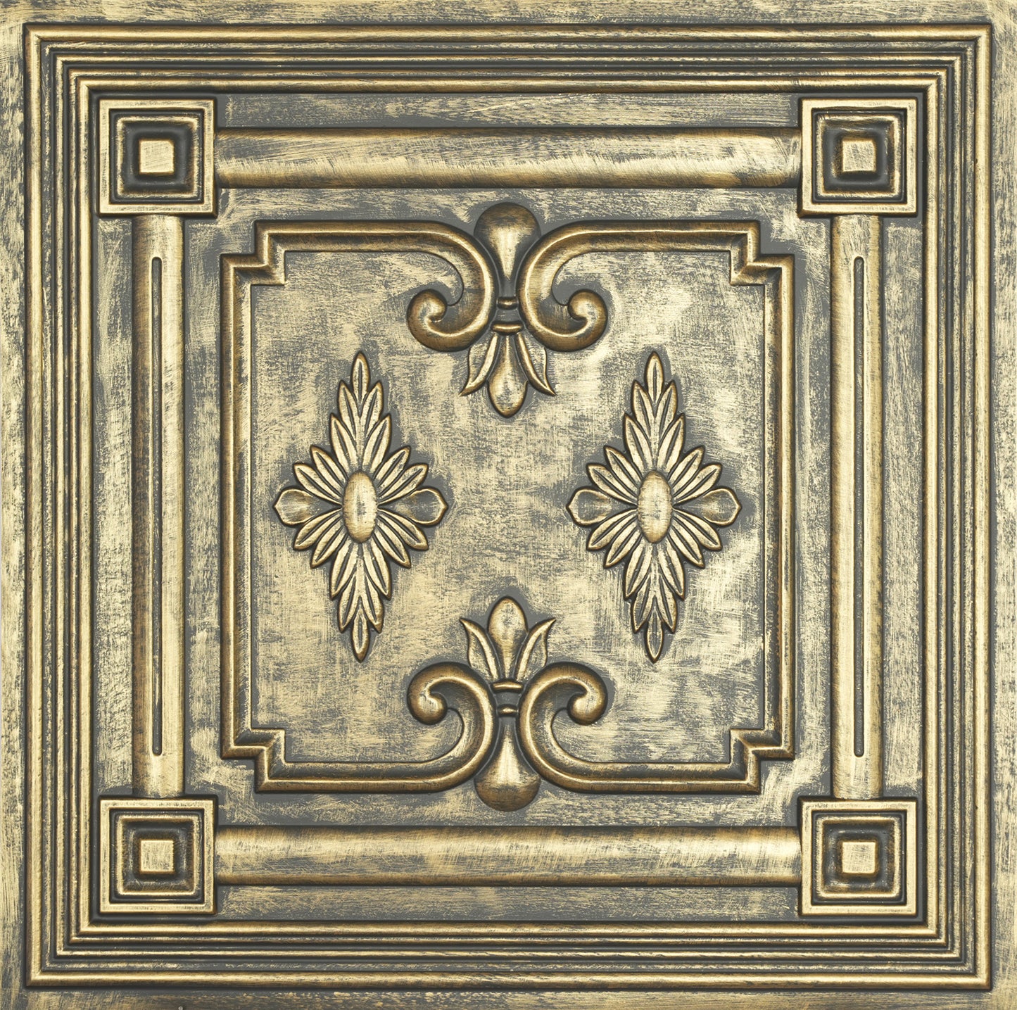 10tiles/lot Drop-In Decorative Tin Tiles for Hotels, Villas and Modern Office Buildings PL63