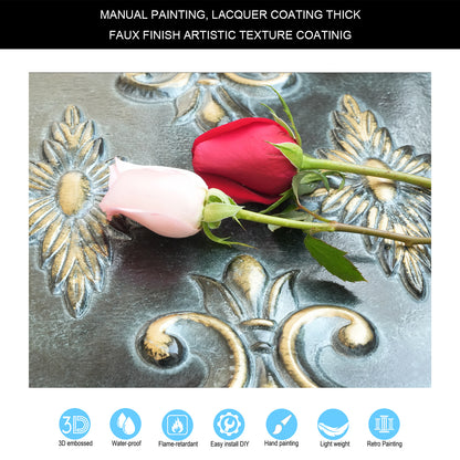 10tiles/lot Drop-In Decorative Tin Tiles for Hotels, Villas and Modern Office Buildings PL63