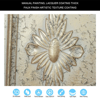 10tiles/lot Vintage Ceiling Panels for Book Bars, Art Cafés and Boutique Retail Shops PL63