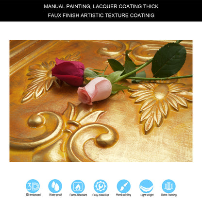 10tiles/lot Faux Metal Ceiling Tiles for Stylish Kitchens, Bedrooms and Interior Renovation PL63