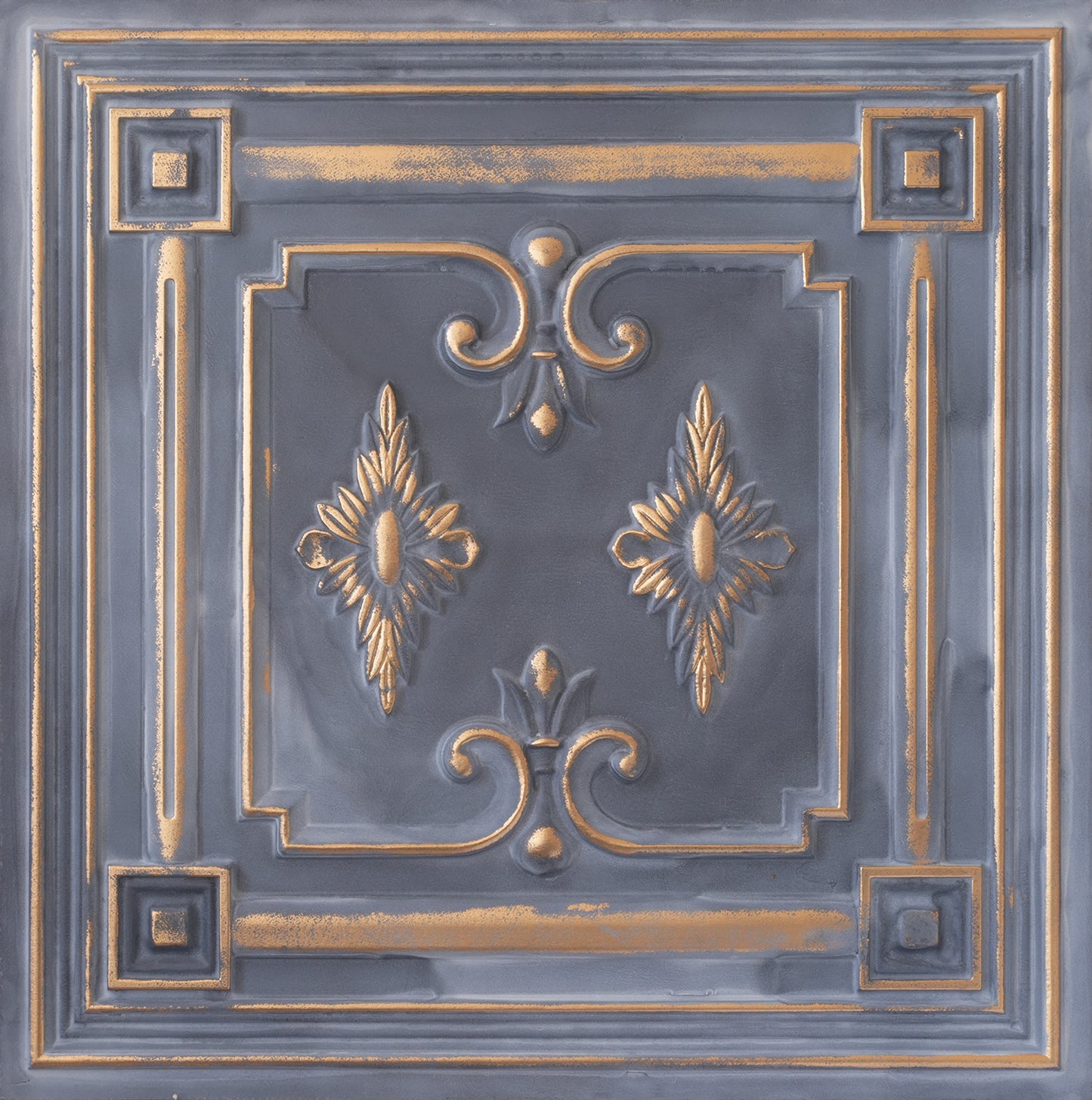 10tiles/lot Drop-In Decorative Tin Tiles for Hotels, Villas and Modern Office Buildings PL63