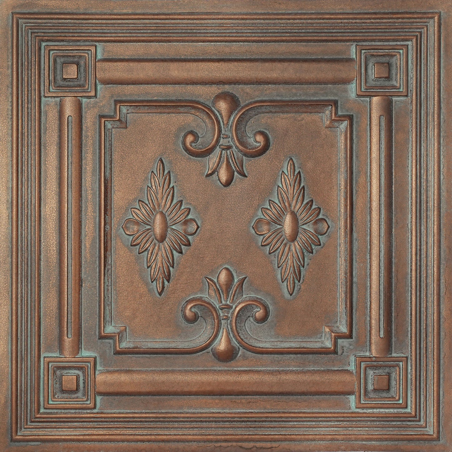 10tiles/lot 3D Faux Metal Ceiling Tiles for Stylish Bars, Clubs and Trendy Restaurants PL63