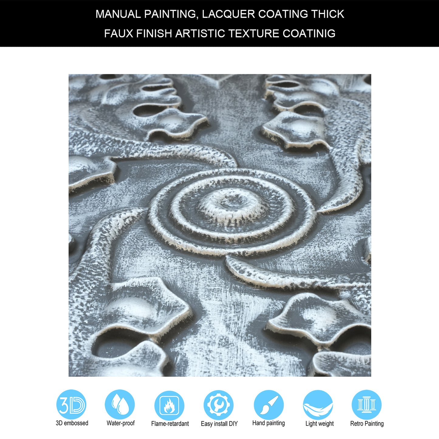 10tiles/lot PVC Ceiling Tiles for Kitchens, Bedrooms, Offices and Modern Commercial Interiors PL64