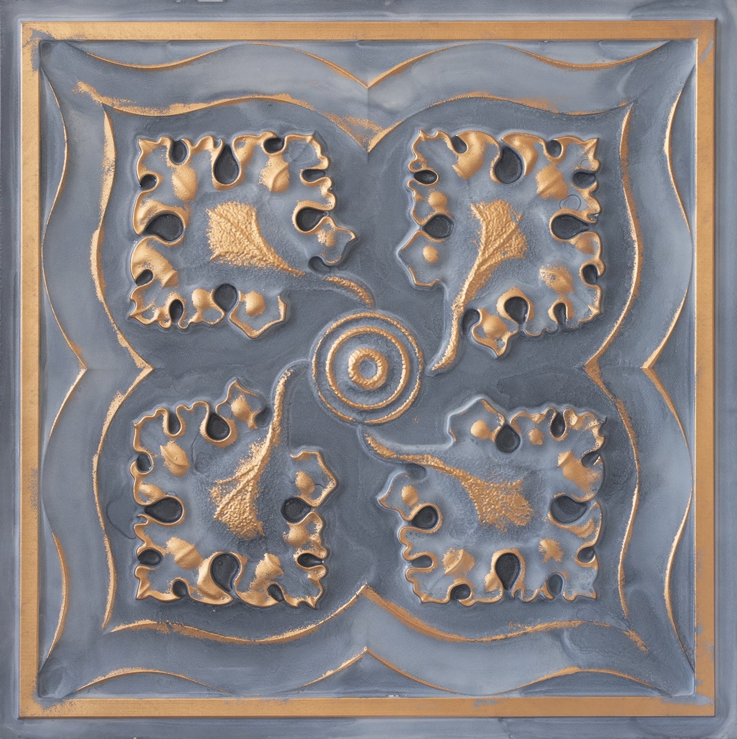 10tiles/lot 3D Faux Metal Ceiling Tiles for Stylish Bars, Clubs and Trendy Restaurants PL64