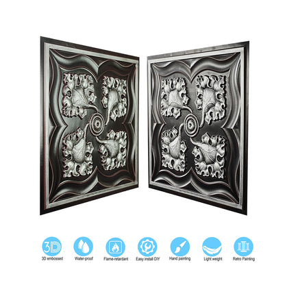 10tiles/lot PVC Ceiling Tiles for Kitchens, Bedrooms, Offices and Modern Commercial Interiors PL64