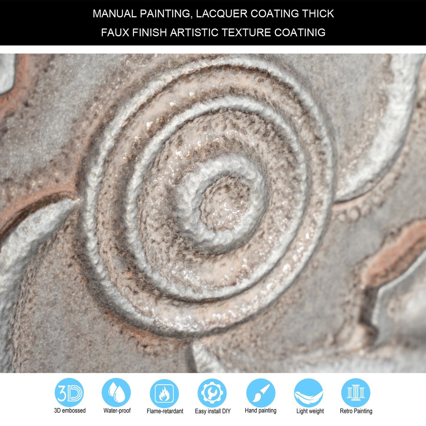 10tiles/lot PVC Ceiling Tiles for Kitchens, Bedrooms, Offices and Modern Commercial Interiors PL64