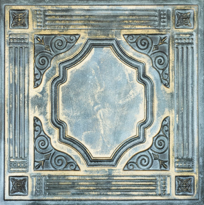 10tiles/lot Faux Tin Embossed Tiles for Luxury Apartments, Villas and Modern Home Interiors PL65