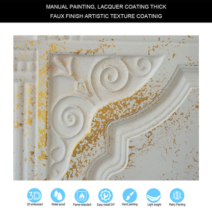 10tiles/lot 3D Ceiling Tiles for Modern Bedrooms, Kitchens, Cafés and Creative Interior Spaces PL65