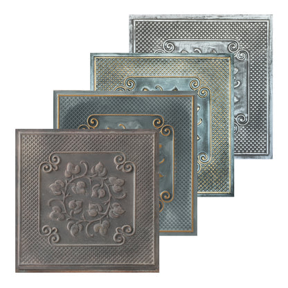 10tiles/lot Antique Ceiling Tiles for Premium Hotels, Mansions, Villas and Classic Dining Rooms PL66