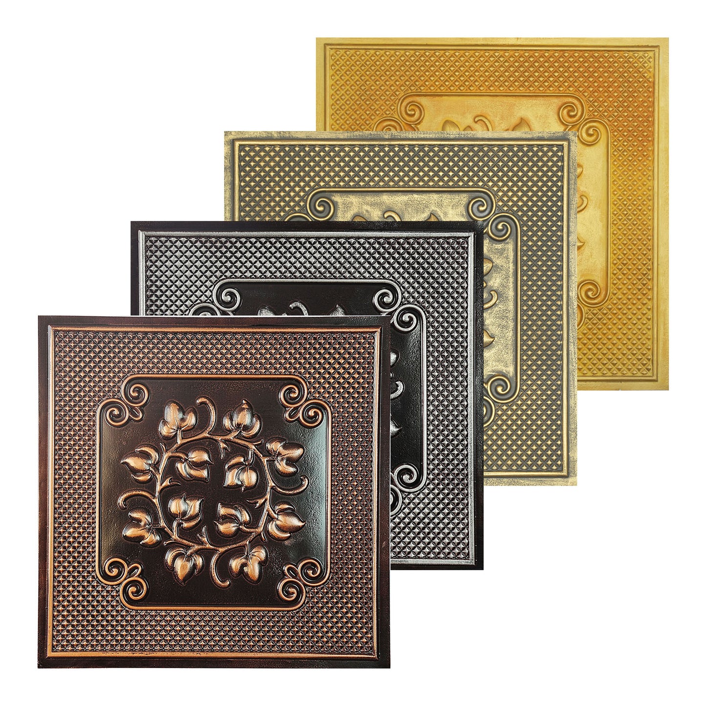 10tiles/lot 3D Decorative Ceiling Tiles for Trendy Restaurants, Bars and Creative Cafés PL66