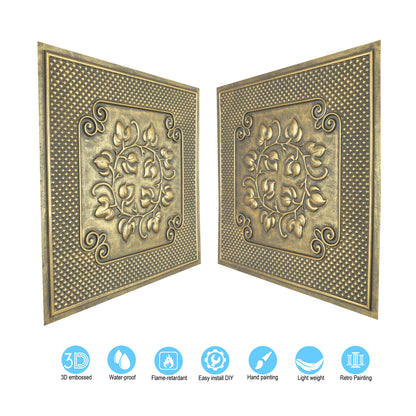10tiles/lot 3D Decorative Ceiling Tiles for Trendy Restaurants, Bars and Creative Cafés PL66