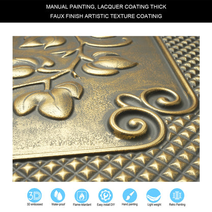 10tiles/lot 3D Decorative Ceiling Tiles for Trendy Restaurants, Bars and Creative Cafés PL66