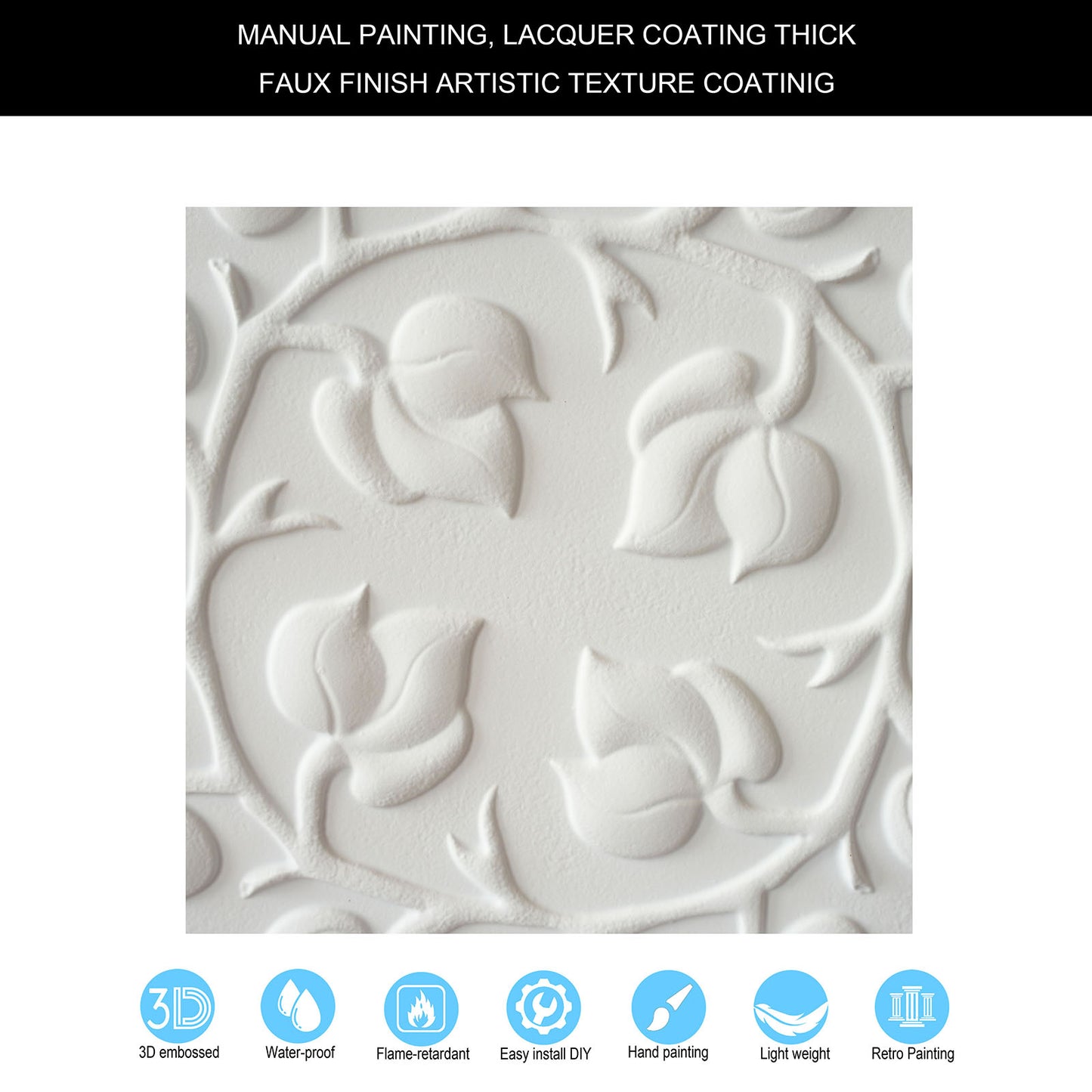 10tiles/lot Artistic Ceiling Tiles for Book Cafés, Literary Shops and Cultural Retail Spaces PL66