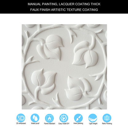 10tiles/lot Artistic Ceiling Tiles for Book Cafés, Literary Shops and Cultural Retail Spaces PL66