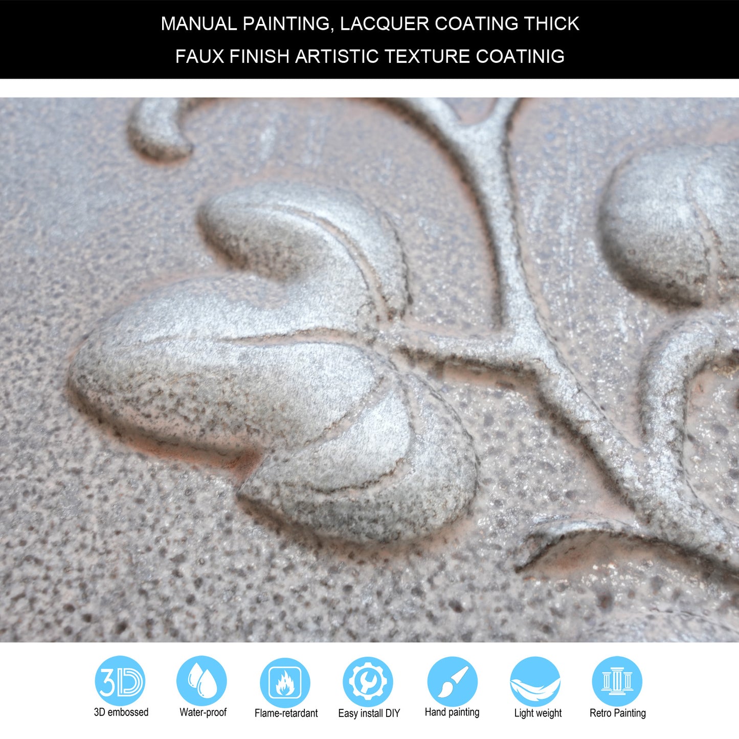 10tiles/lot Vintage Ceiling Tiles for Wine Cellars, Old-World Restaurants and Artistic Rooms PL66