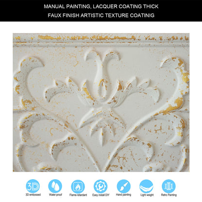 10tiles/lot Artistic Ceiling Tiles for Libraries, Museums, Craft Studios and Cultural Interiors PL70