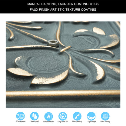 10tiles/lot PVC Ceiling Tiles for Salons, Spas, Massage Rooms and Comfortable Interiors PL66