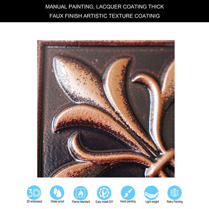 10tiles/lot PVC Ceiling Tiles for Salons, Spas, Massage Rooms and Comfortable Interiors PL70