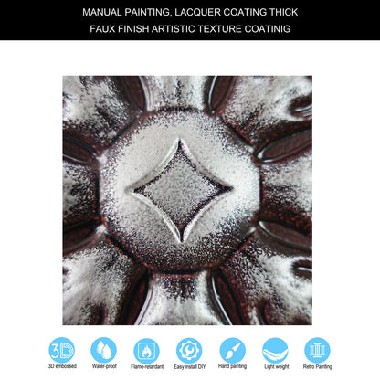 10tiles/lot PVC Ceiling Tiles for Salons, Spas, Massage Rooms and Comfortable Interiors PL70