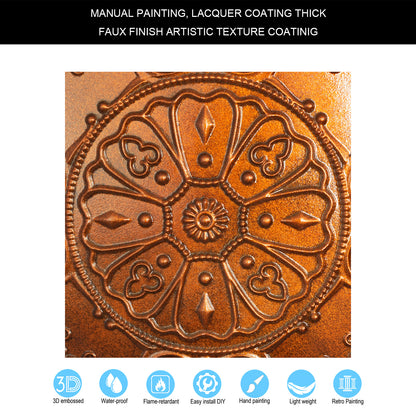 10tiles/lot Village-Style Ceiling Tiles for Country Restaurants, Coffee Shops and Charming Inns PL71