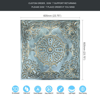 10tiles/lot 3D Decorative Ceiling Tiles for Trendy Restaurants, Bars and Creative Cafés PL71