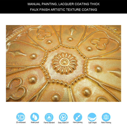 10tiles/lot Village-Style Ceiling Tiles for Country Restaurants, Coffee Shops and Charming Inns PL71