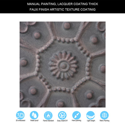 10tiles/lot 3D Decorative Ceiling Tiles for Trendy Restaurants, Bars and Creative Cafés PL71