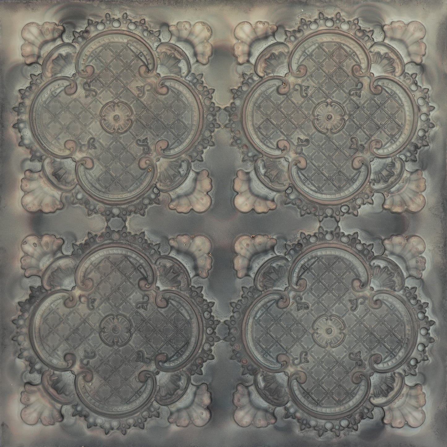 10tiles/lot Faux Metal Ceiling Tiles for Bars, Cafés, Lounges and Contemporary Interiors PL80