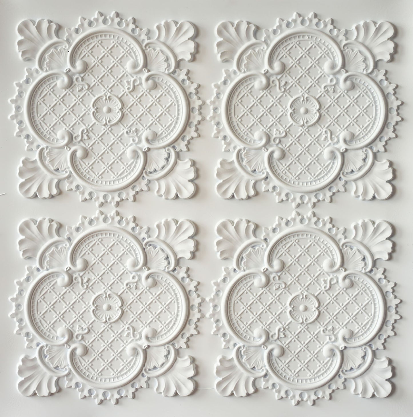 10tiles/lot Decorative Ceiling Tiles for Luxury Hotels, Villas, Salons and High-End Interiors PL80