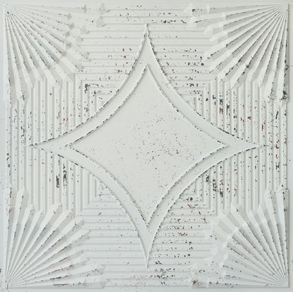 10tiles/lot Distressed Ceiling Tiles for Craft Studios, Retro Cafés and Industrial Design Rooms PL81