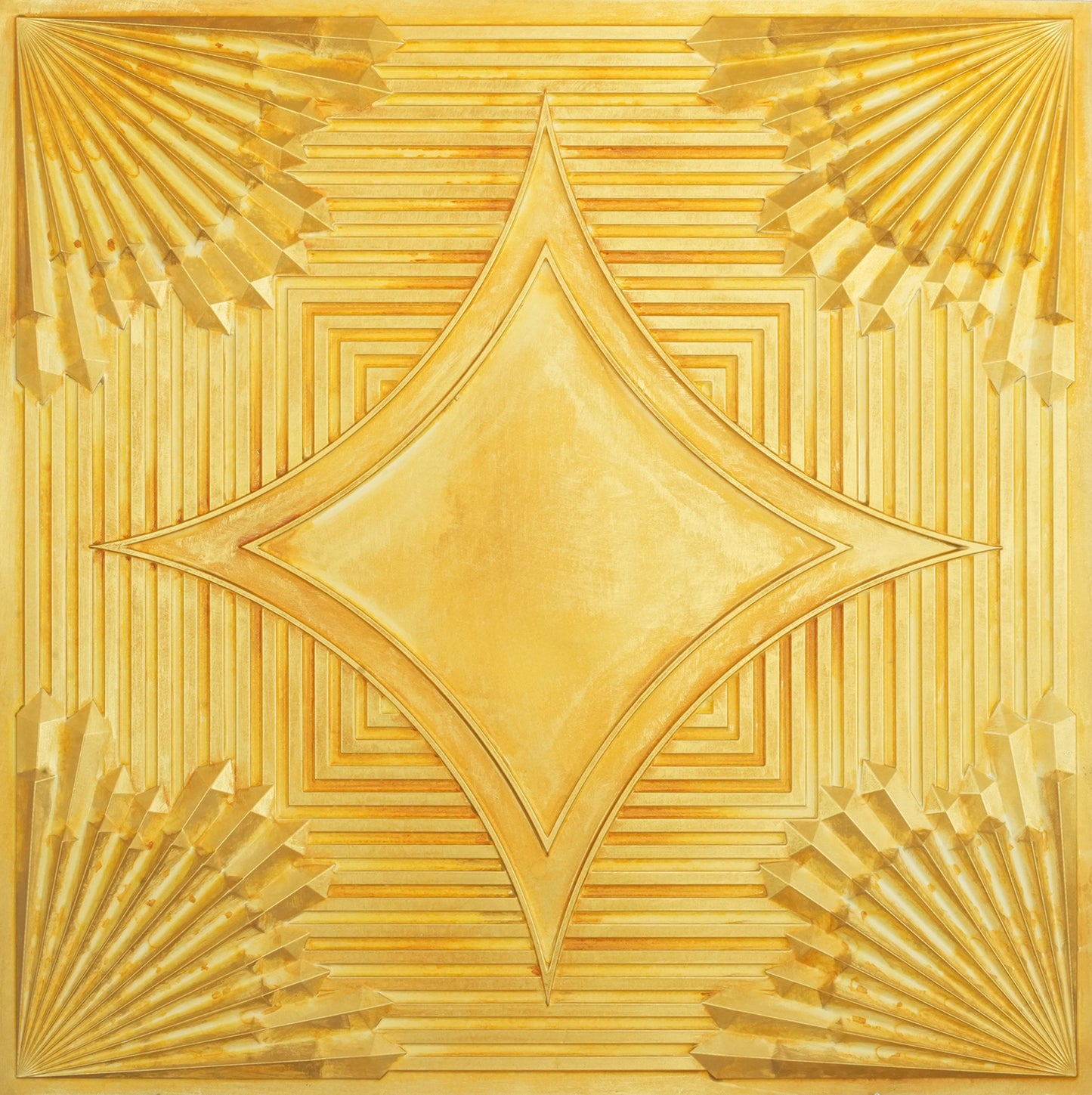 10tiles/lot Metallic Ceiling Tiles for Stylish Bars, Clubs, Restaurants and Social Spaces PL81